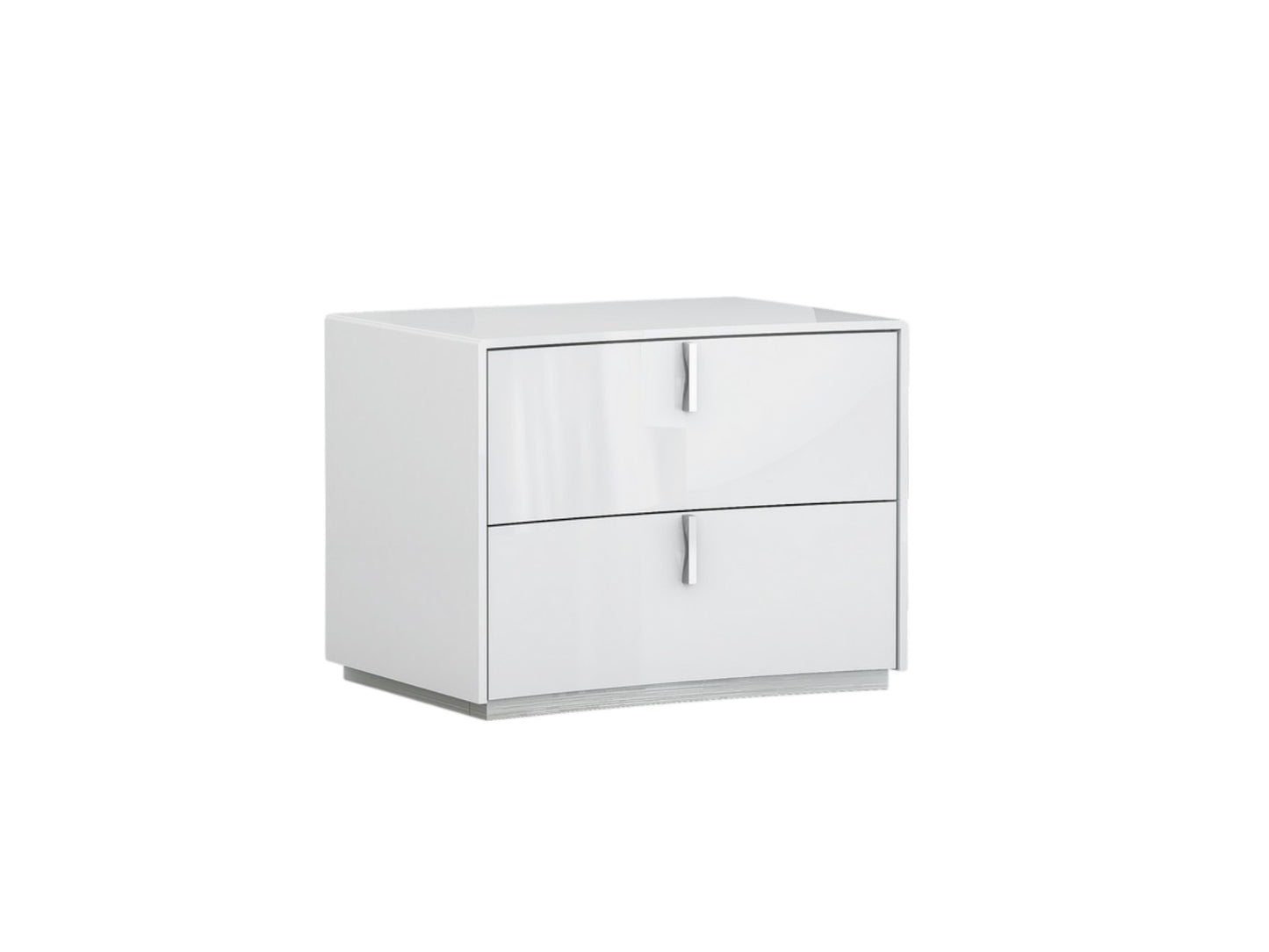 White Solid Wood Bedroom Set With Mirror Four Piece